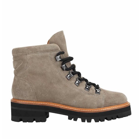 Marc Fisher Issy Leather Lace Up Boot - Picture 3 of 8